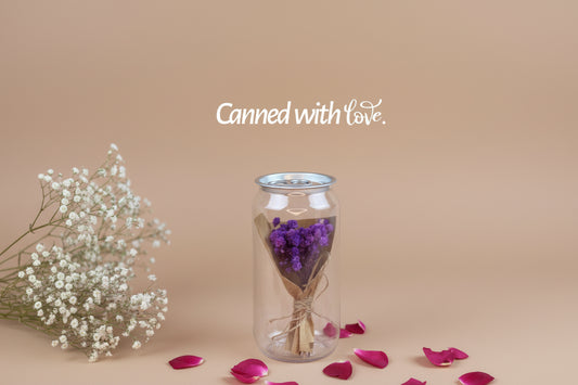 Purple Baby Breath Bouqet